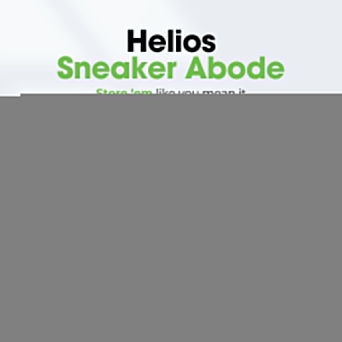Helios Abode Sneaker Storage Box (Side Drop)