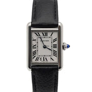Cartier Tank Must Small Quartz Leather Band Women's Watch AA56344