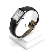 Cartier Tank Must Small Quartz Leather Band Women's Watch AA56344
