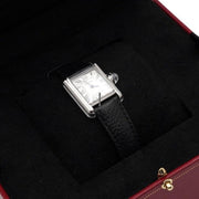 Cartier Tank Must Small Quartz Leather Band Women's Watch AA56344