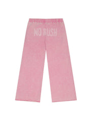 WASHED BUBBLEGUM JOGGERS WOMEN