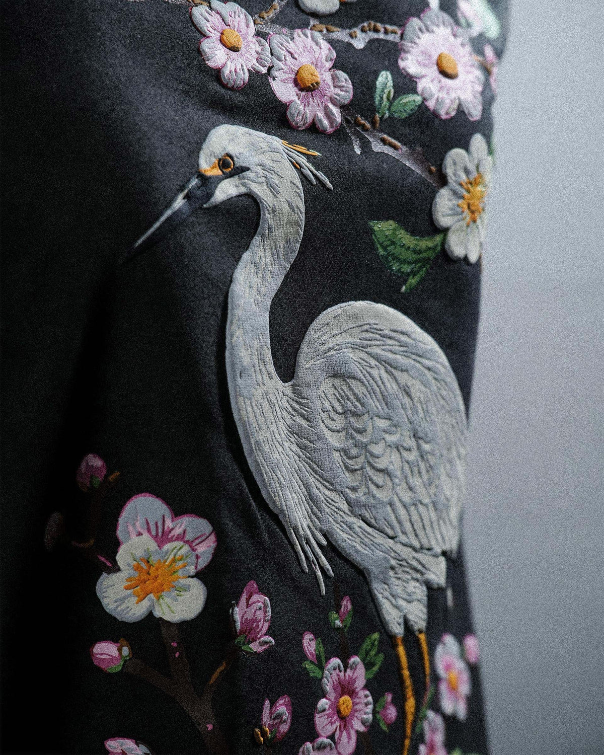 Bloomed Tee - Black Pigment Washed Oversized T-shirt