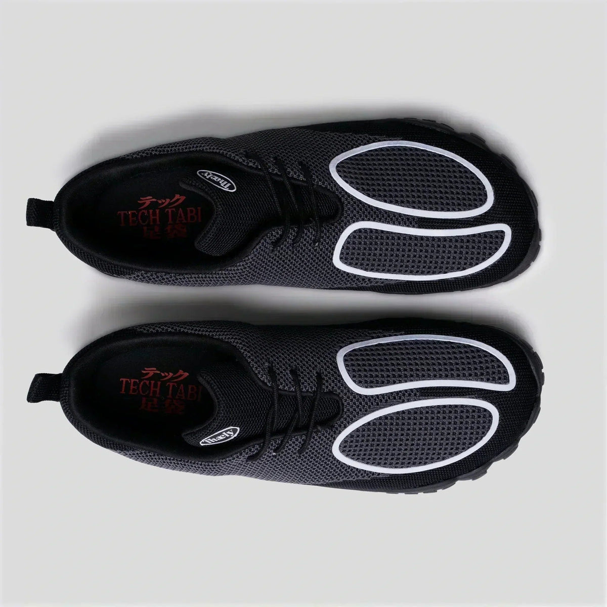 Tech Tabi Carbon Grey | Barefoot Runner