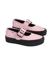 Mary Jane Creeper Shoe Coral Blush Pink