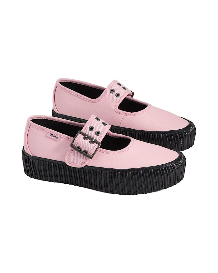 Mary Jane Creeper Shoe Coral Blush Pink