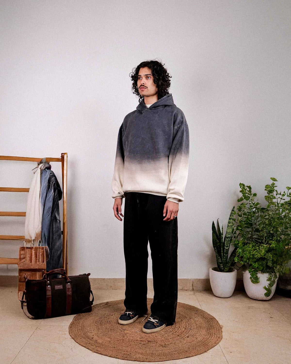Gradient Hoodie - Ombre Faded Oversized Hoodie