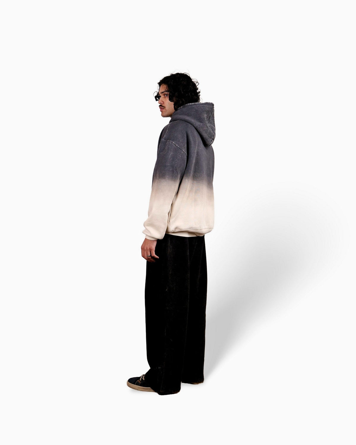 Gradient Hoodie - Ombre Faded Oversized Hoodie