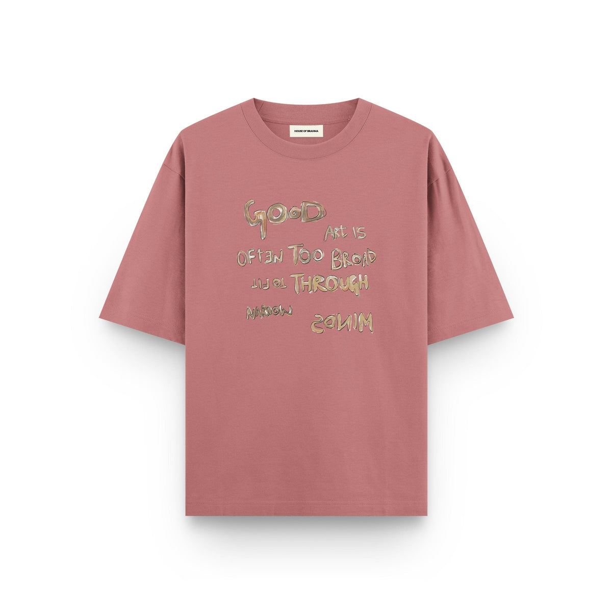 Eternity // Peach Oversized Unisex T-shirt