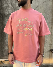 Eternity // Peach Oversized Unisex T-shirt
