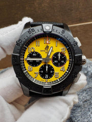 Breitling Avenger Night Mission Ceramic Case Yellow SB0147101 I1 X1 $9650 List