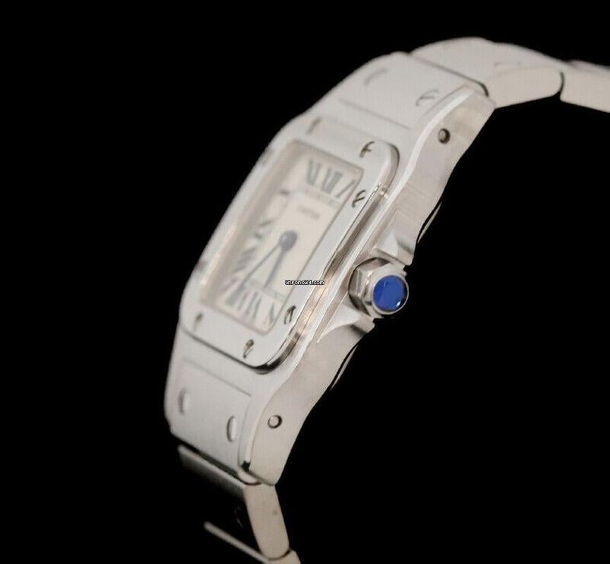 Cartier Santos Galbée Steel 24 MM W20056 D6
