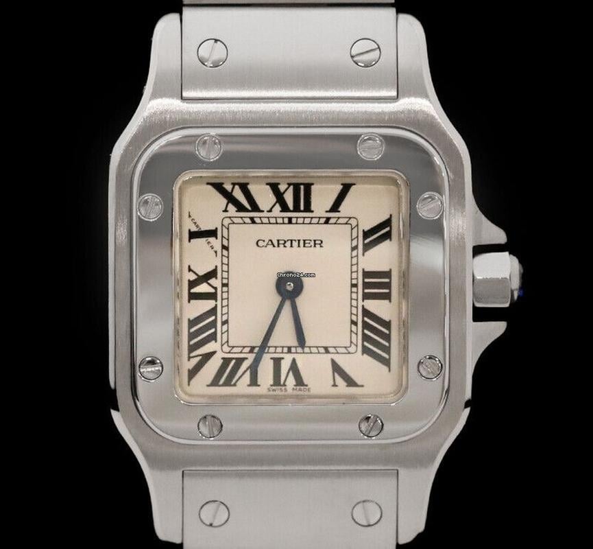 Cartier Santos Galbée Steel 24 MM W20056 D6