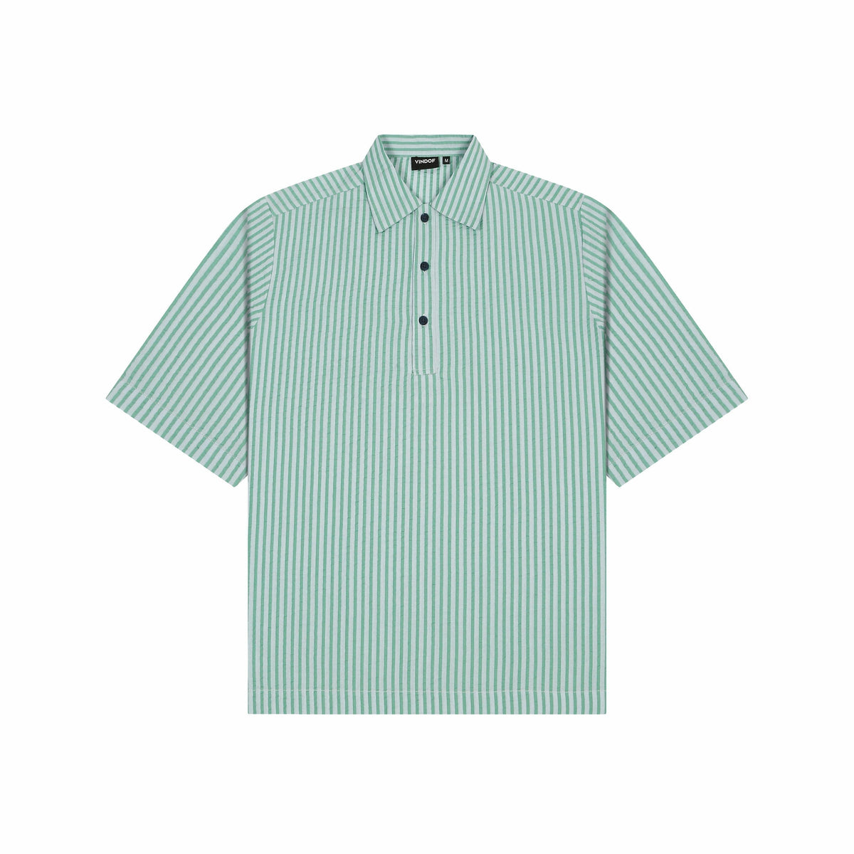 MINT STITCH POPOVER SHIRT