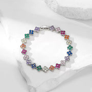 Rainbow Clover Bracelet
