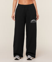 Gymshark Collegiate Graphic Straight Leg Jogger - GS Black