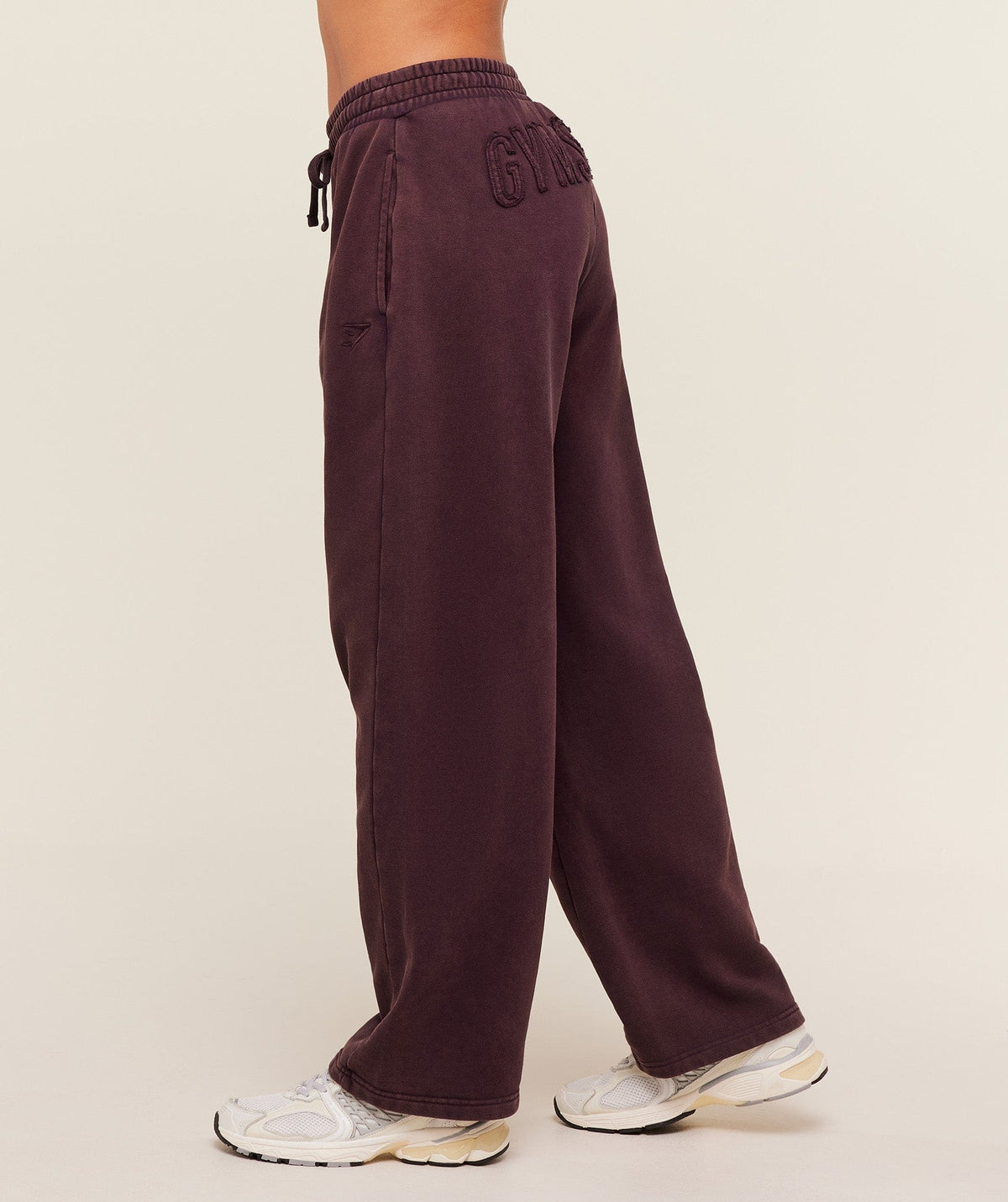 Gymshark Power Washed Joggers -  Cherry Purple/Acid Wash
