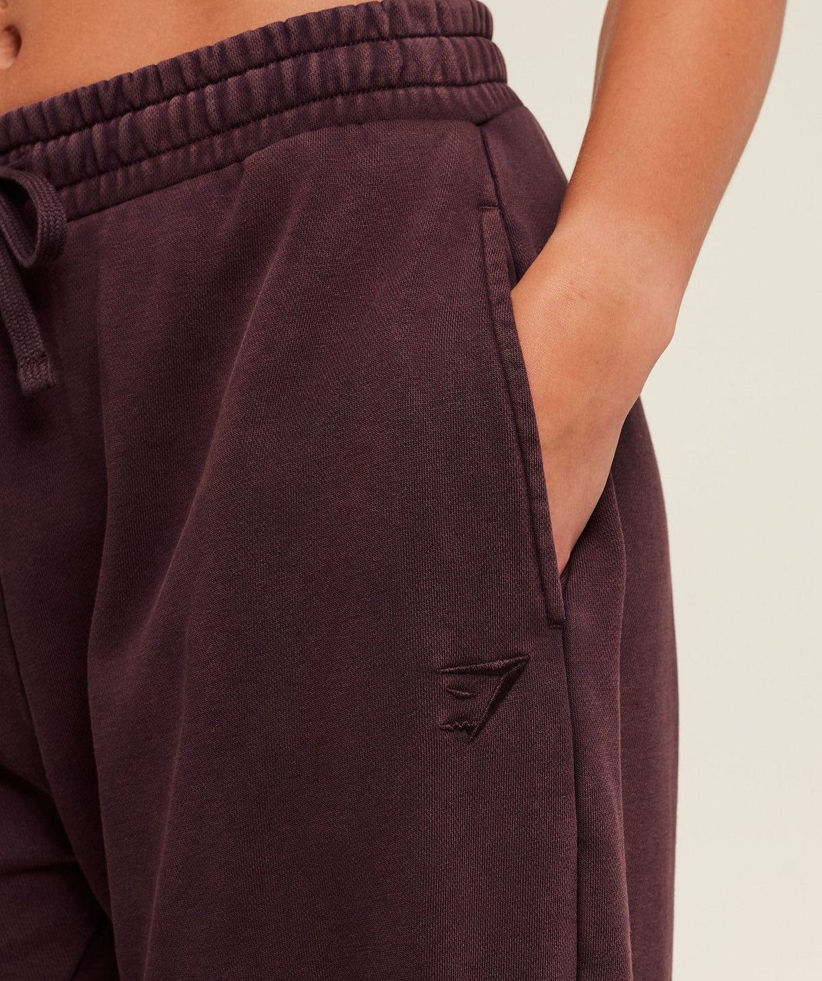 Gymshark Power Washed Joggers -  Cherry Purple/Acid Wash