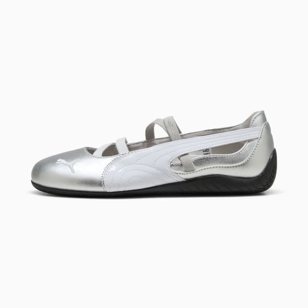 Puma Speedcat Ballet Women'S Metallic Shoes Puma Silver-Puma White