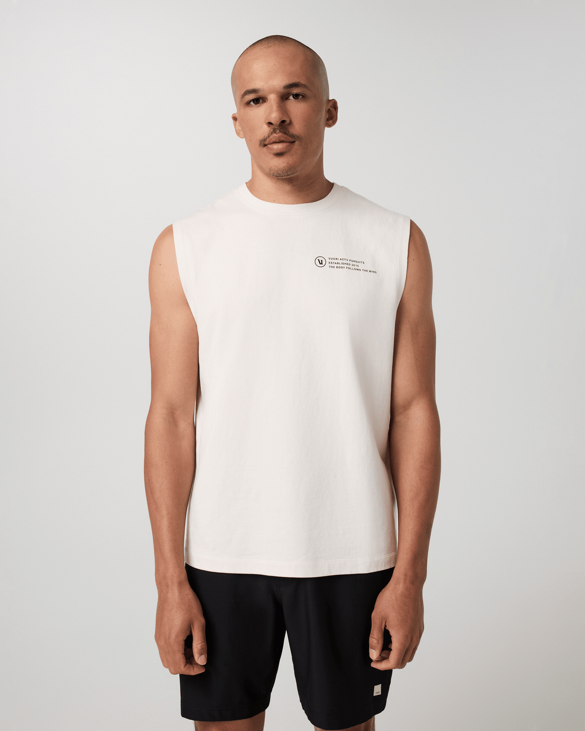 Vuori Sleeveless Heavyweight Cotton Muscle Tank