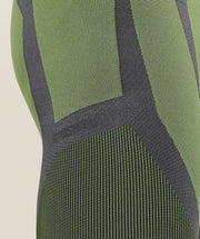 Gymshark Seamless Running Half Tight -  Stealth Blue /  Sorbet Yellow