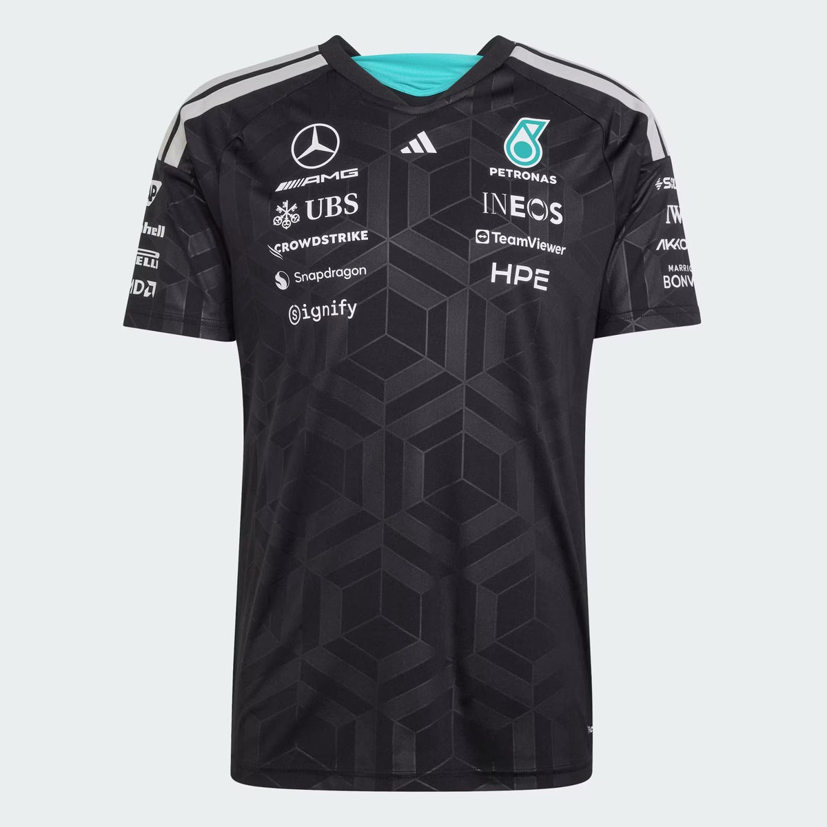 ADIDAS MERCEDES AMG PETRONAS FORMULA 1 TEAM DRIVER JERSEY