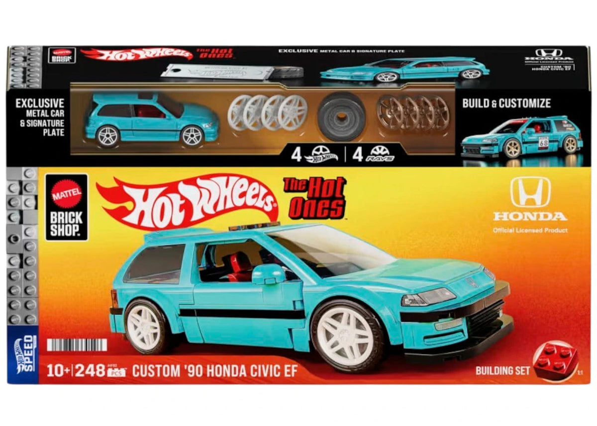 Hot Wheels 90 Honda Civic Ef Brick Shop