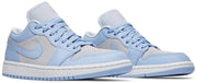 Air Jordan 1 Low Aluminium Football Grey (W)