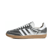 adidas Samba OG Silver Metallic Cracked Leather (W)