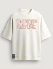STONED PRINT P-POP CULTURE T-SHIRT