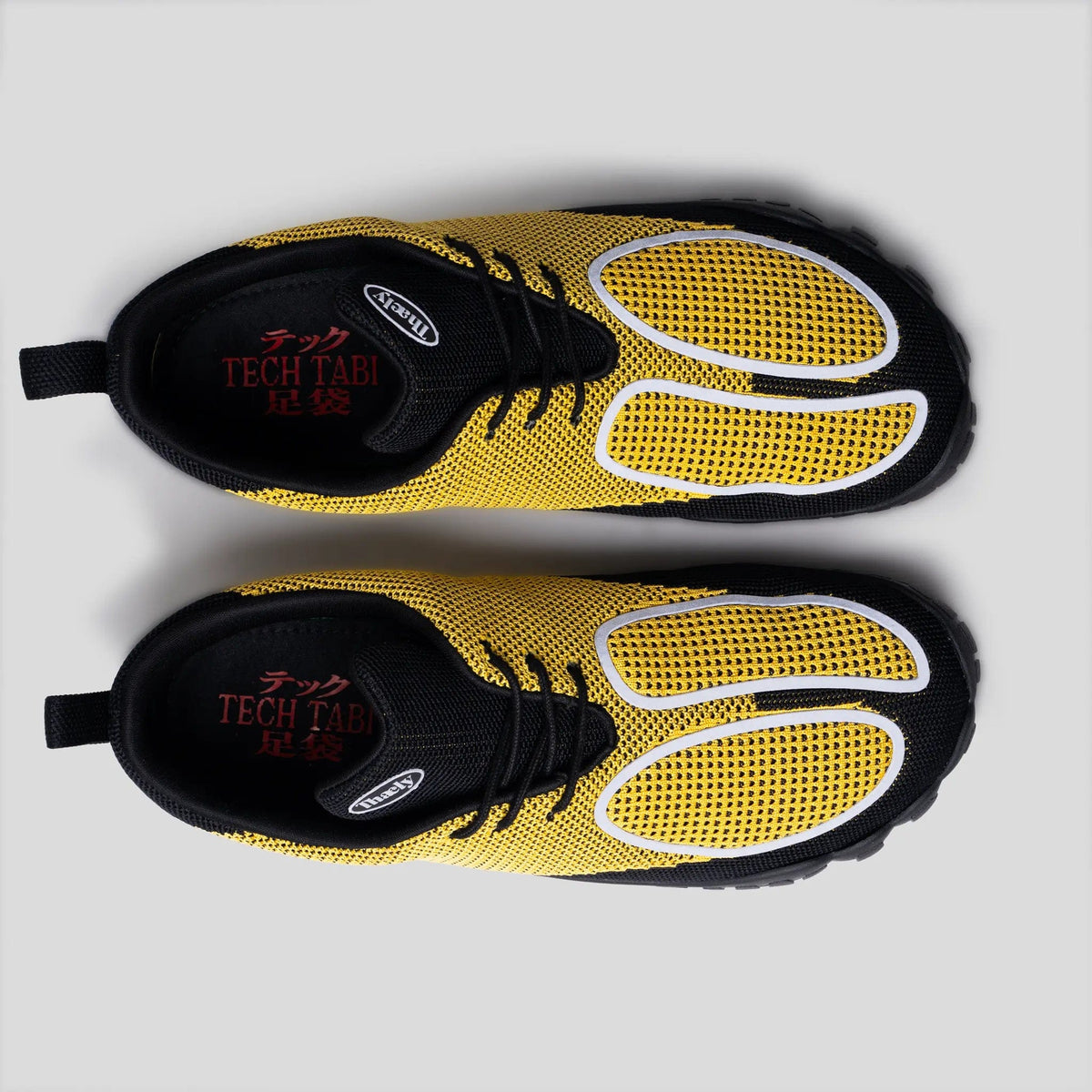 Tech Tabi Sulfur Yellow | Barefoot Runner