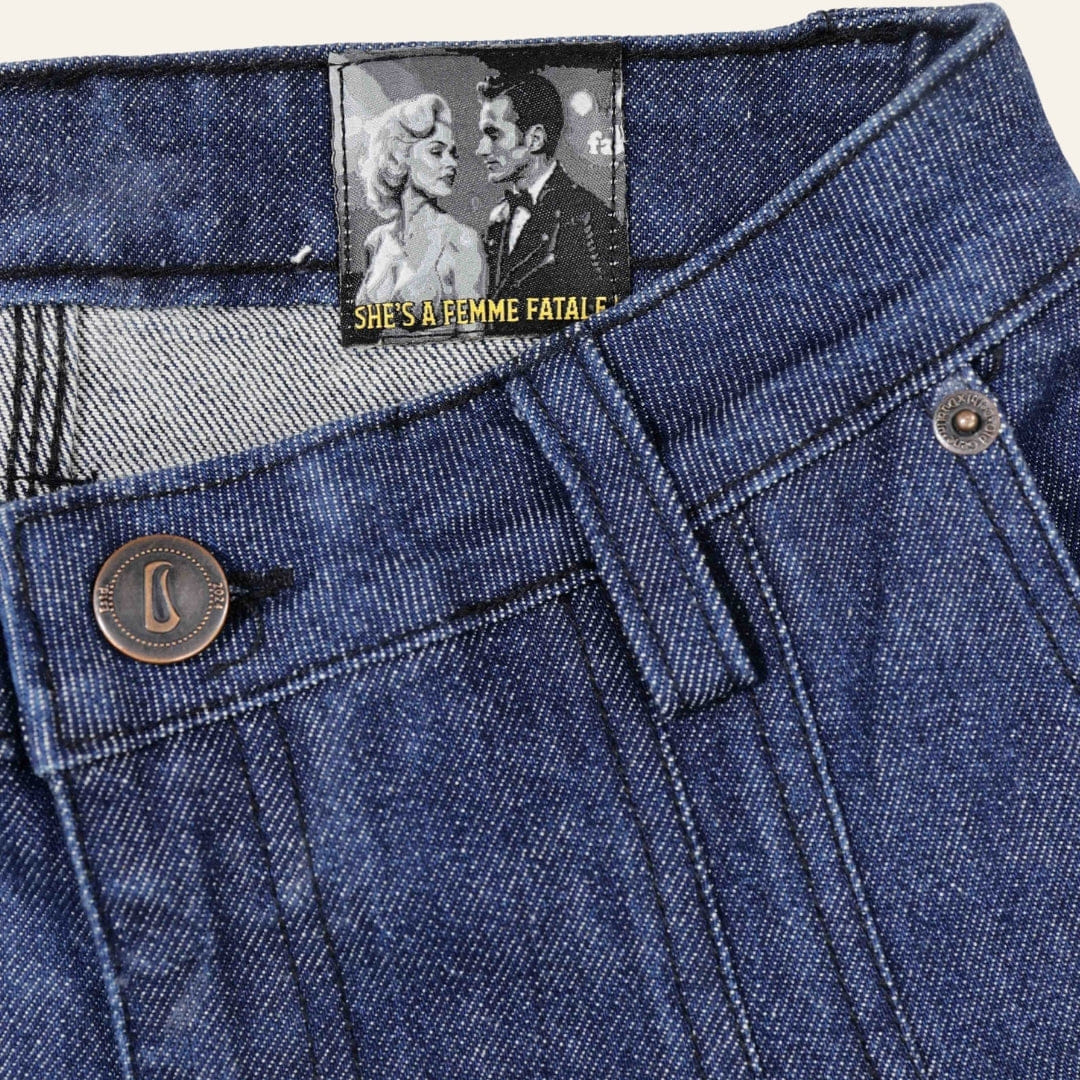 Women's Indigo Jeans - 1900s Fit