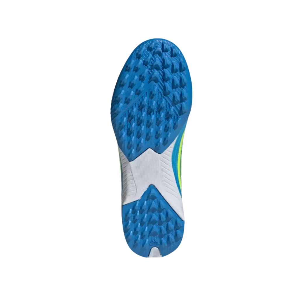Adidas F50 League Turf Soccer Kids Lucid Ray Blue
