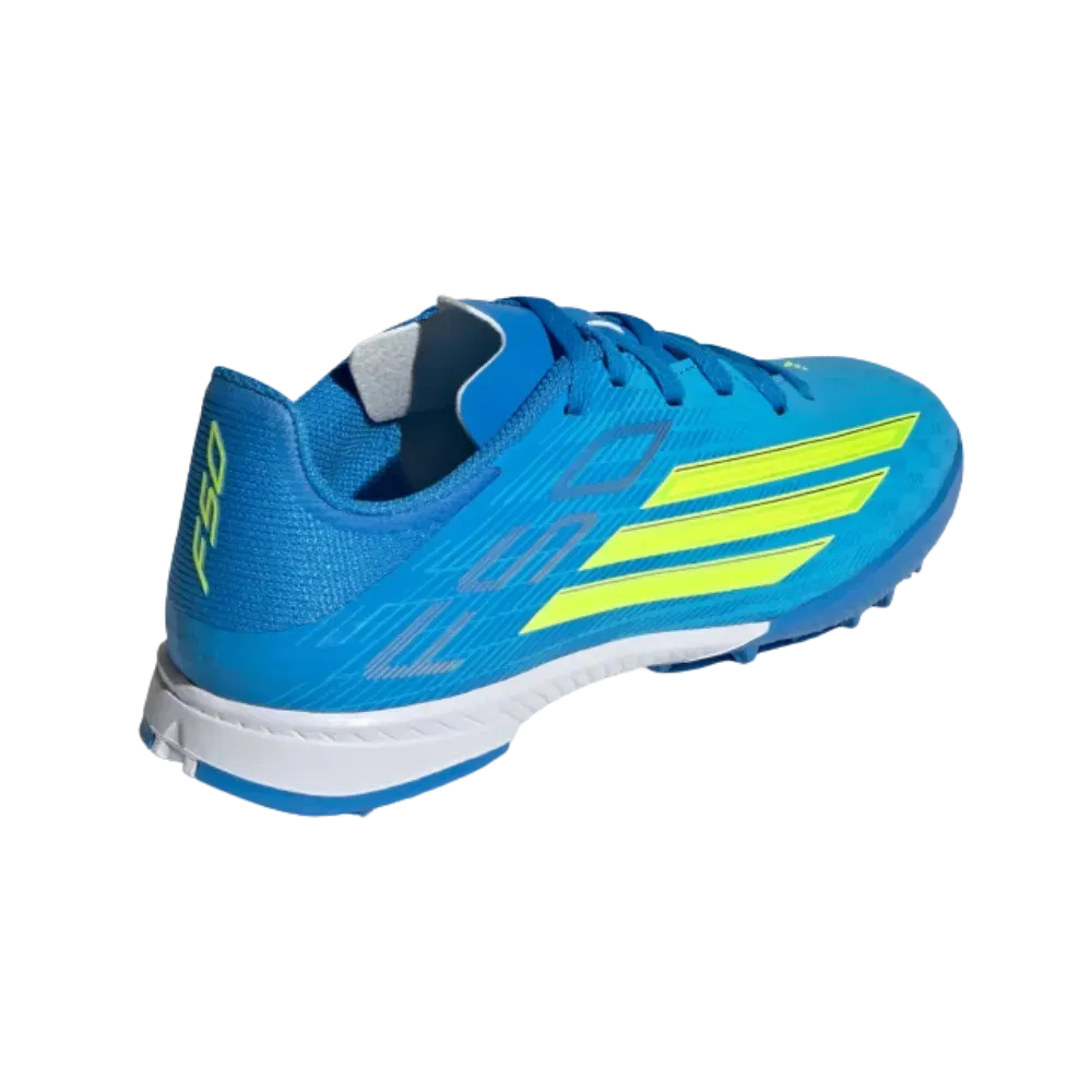 Adidas F50 League Turf Soccer Kids Lucid Ray Blue