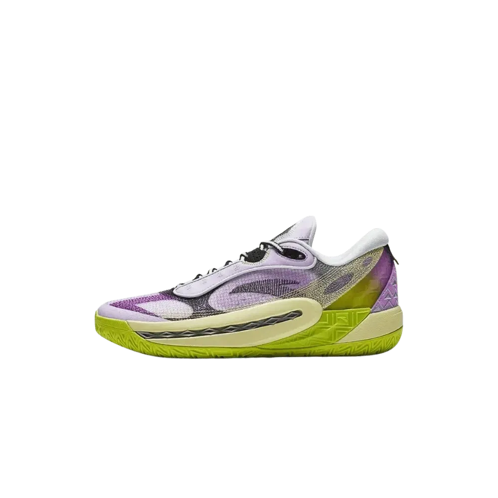 Anta Shockwave 6 purple green