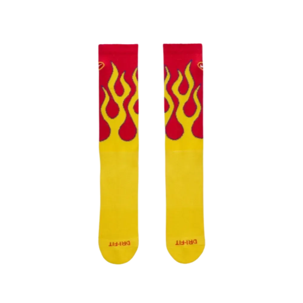 Nike Everyday Plus Crew Socks OG Flame Yellow