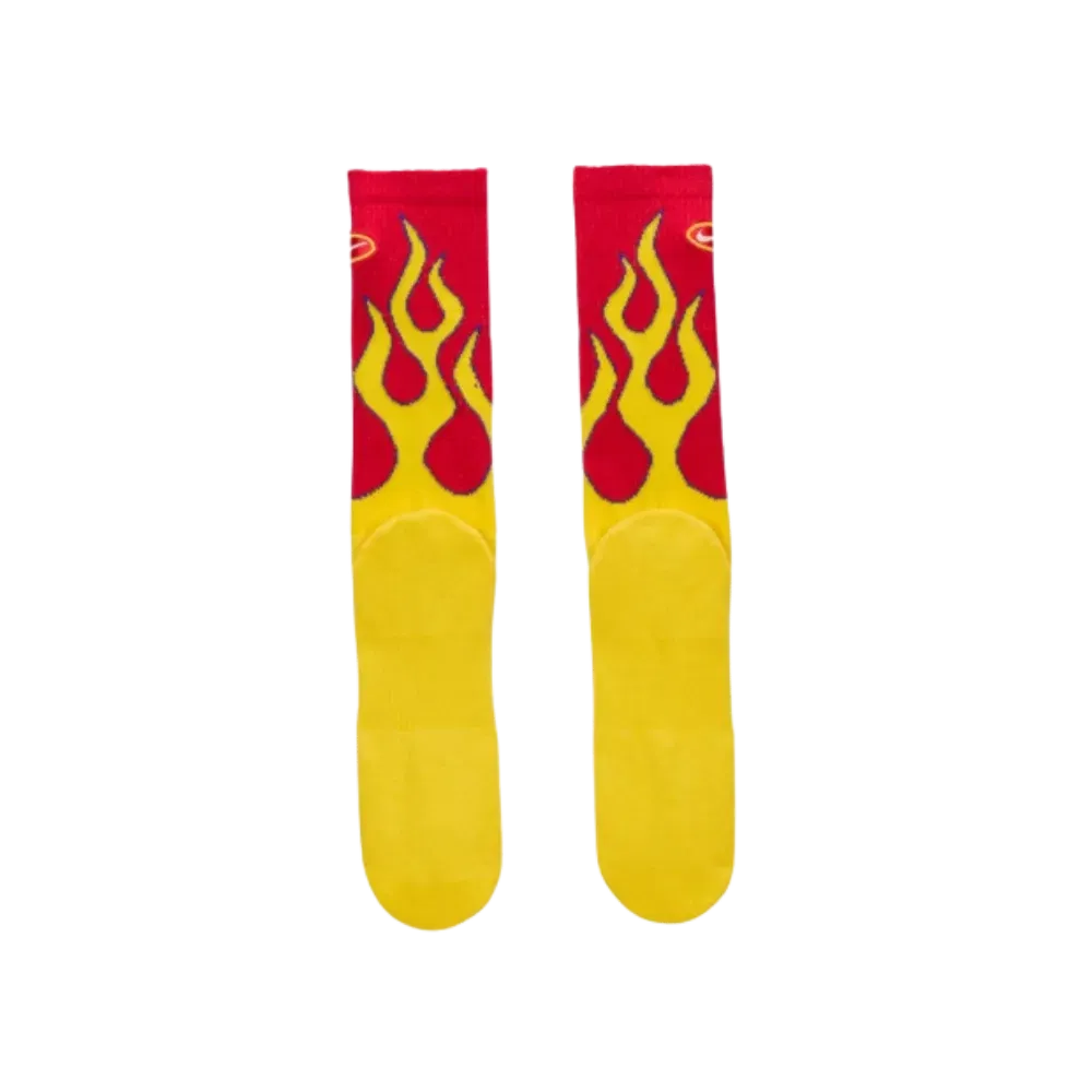Nike Everyday Plus Crew Socks OG Flame Yellow