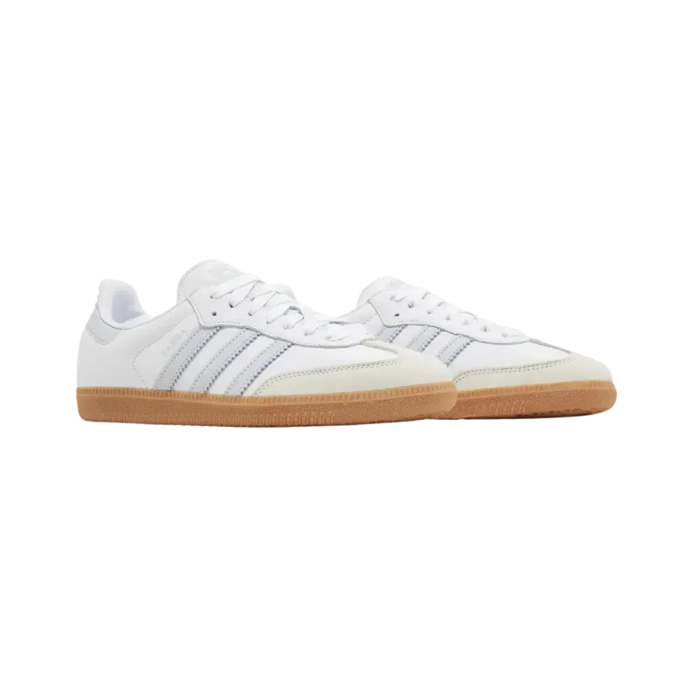 Adidas Samba Og White Halo Blue Gum Womens