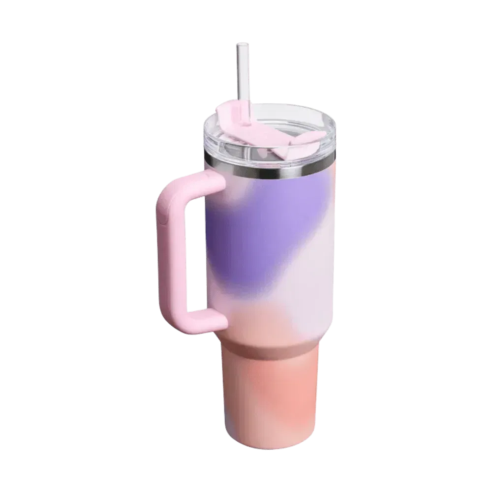 Stanley Quencher H2.0 FlowState Tumbler Rose Petal Motion