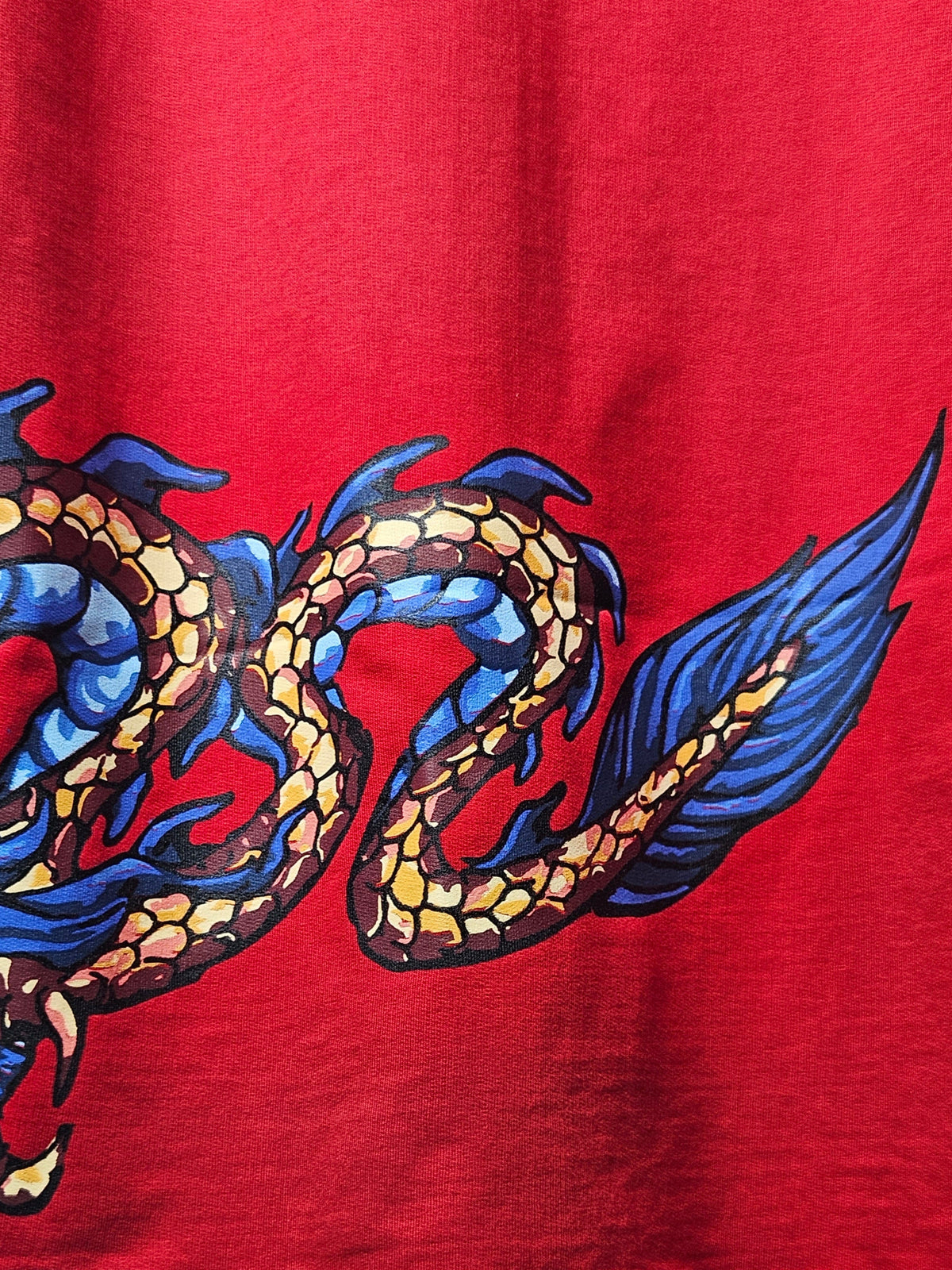 RED EASTERN DRAGON T-SHIRT