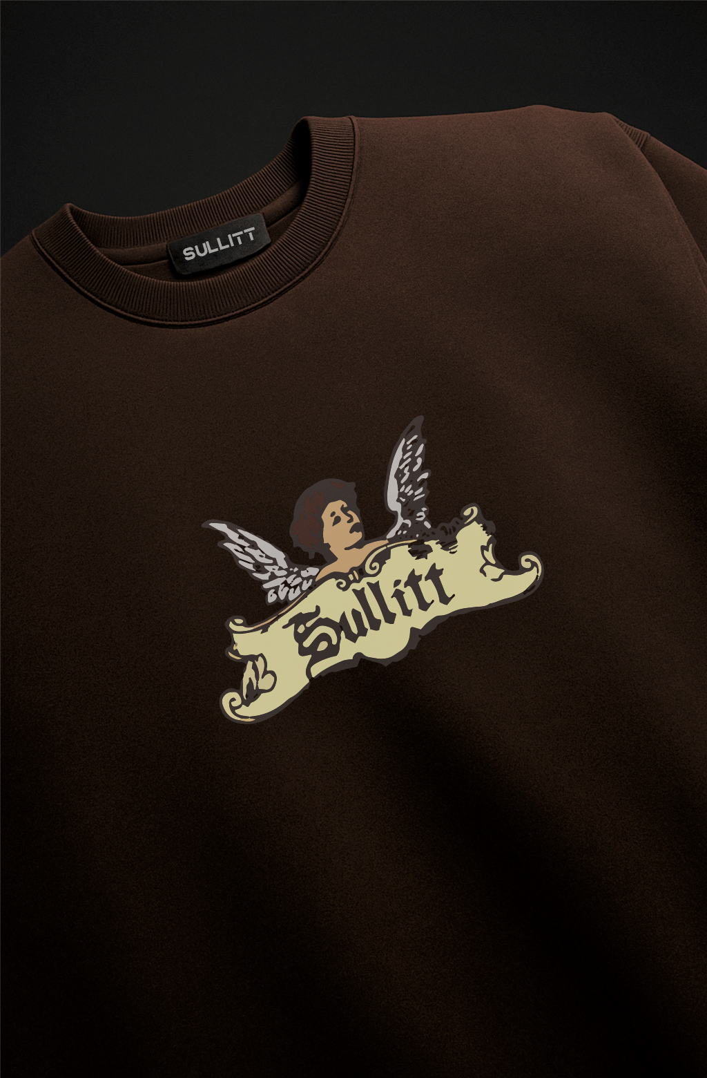 Dark Brown Angel T-Shirt