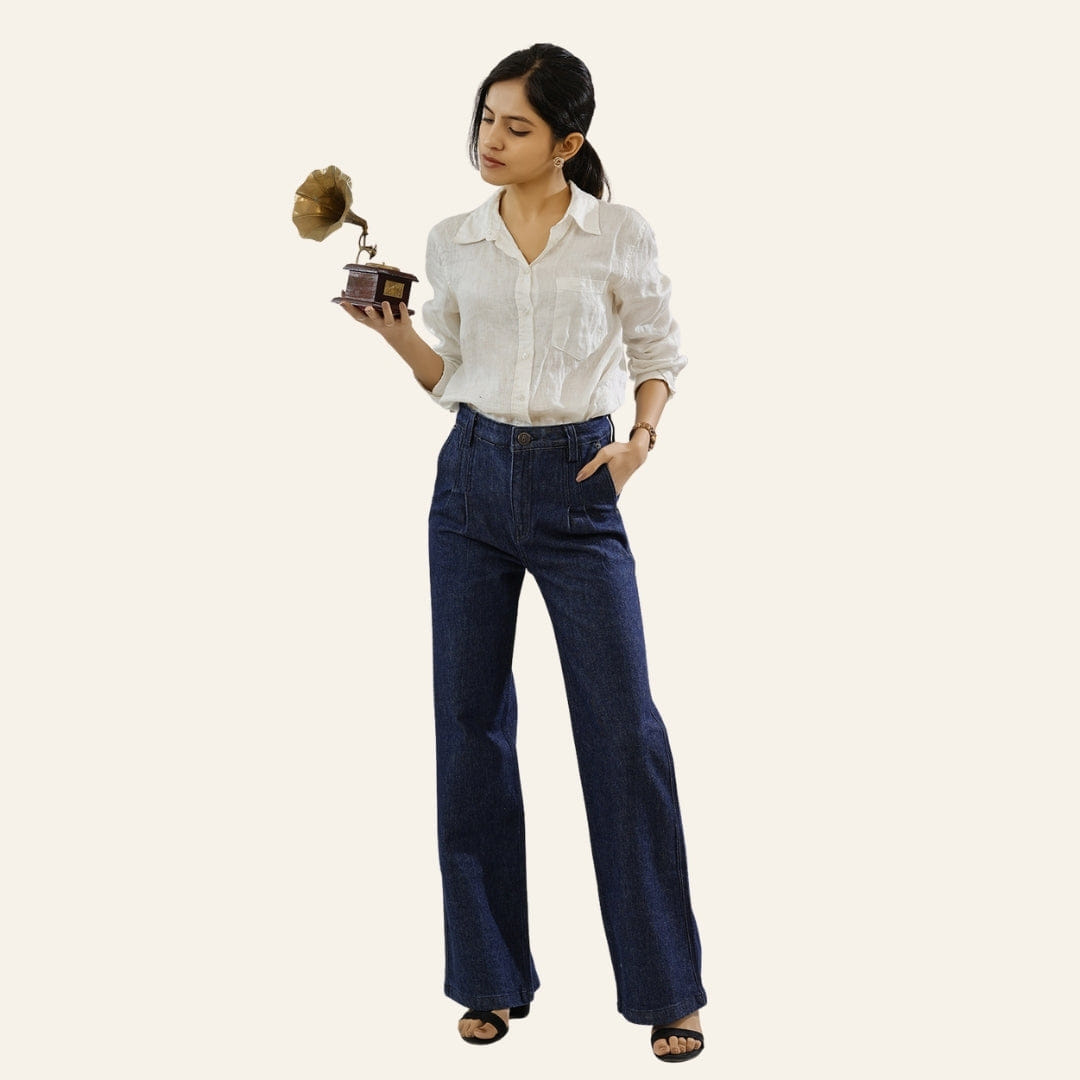 Women's Indigo Jeans - 1900s Fit