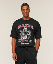 Gymshark Heavy Duty Bro Graphic T-Shirt - GS Black