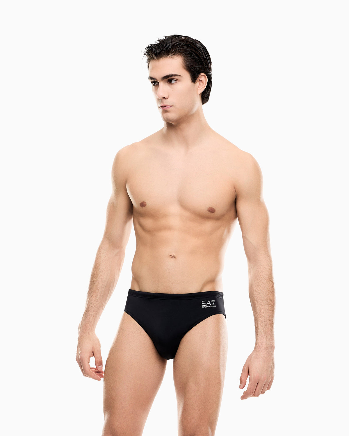 EA7 Swimming briefs with an elastic waist and drawstring