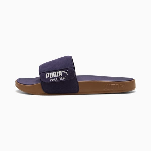 Puma Leadcat 2.0 Palermo Foil Slides Deep Plum-Warm White-Gum