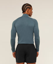Gymshark Vital 1/4 Zip -  Iron Blue /  Stealth Blue