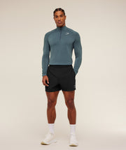 Gymshark Vital 1/4 Zip -  Iron Blue /  Stealth Blue