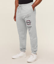 Gymshark Global Lifting Graphic Pant - Light Grey Core Marl