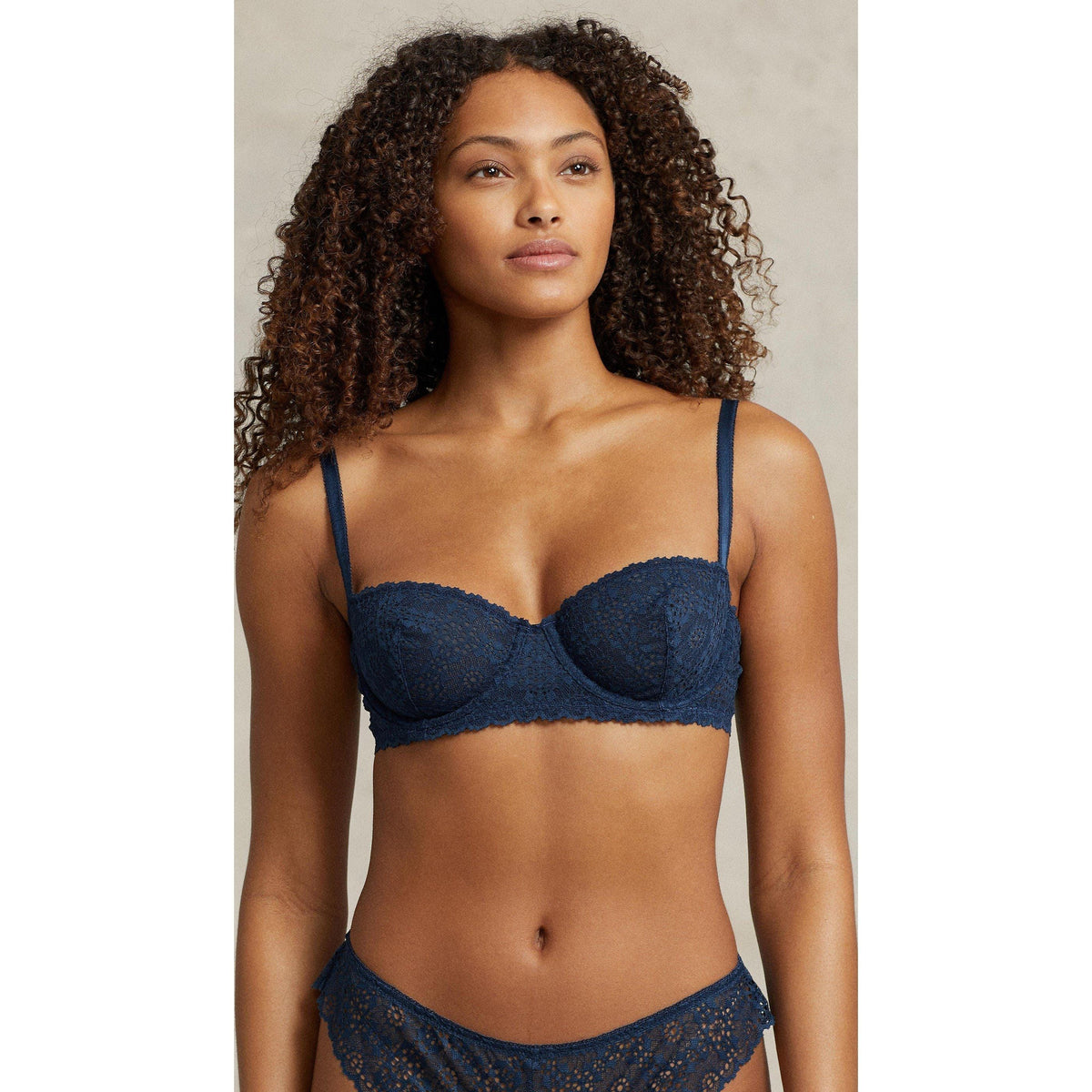 Eyelet Balcony Bra