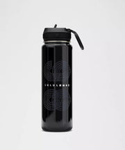 Back to Life Sport Bottle 24oz Straw Lid Run Graphic