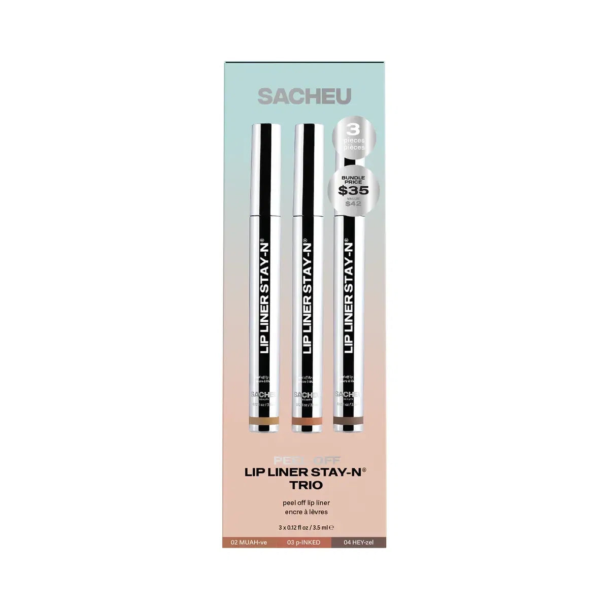SACHEU Peel Off Liner STAY-N Bundle